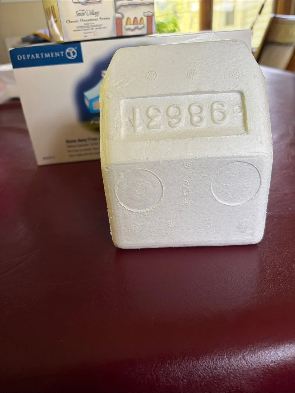 Department 56 Snow Village Steepled Church Ornament